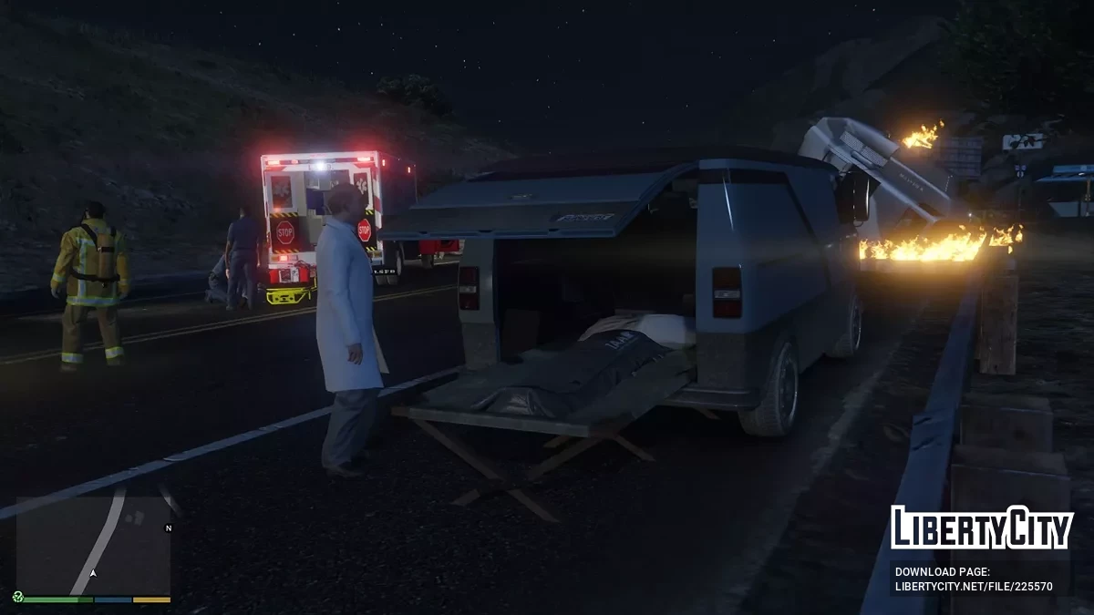 Крушіння вертольота / GTA 5