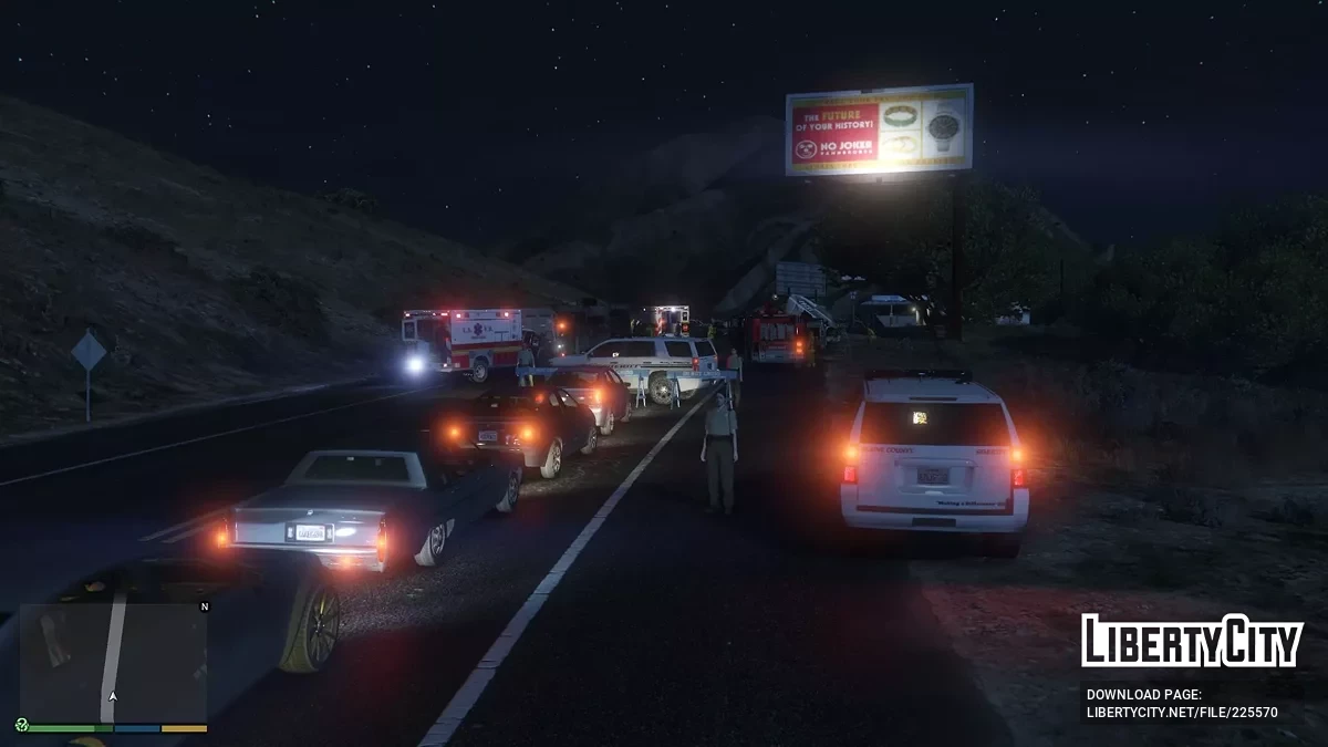 Крушіння вертольота / GTA 5