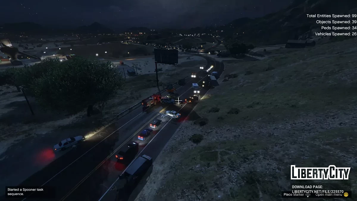 Крушіння вертольота / GTA 5