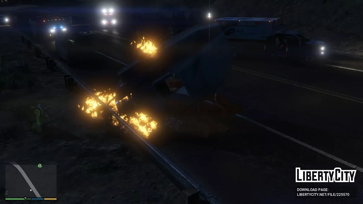 Крушіння вертольота / GTA 5