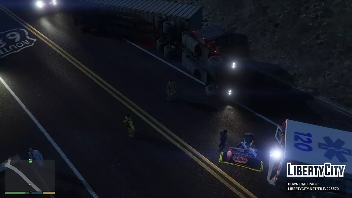 Крушіння вертольота / GTA 5