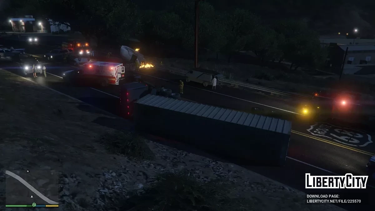 Крушіння вертольота / GTA 5