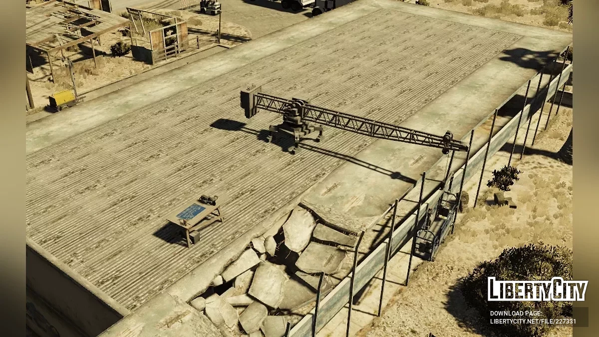 Construction of Sandy Motel / GTA 5