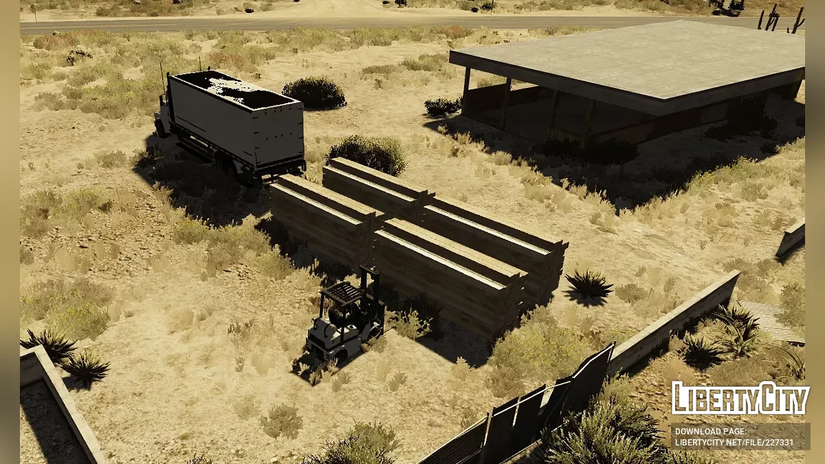 Construction of Sandy Motel / GTA 5