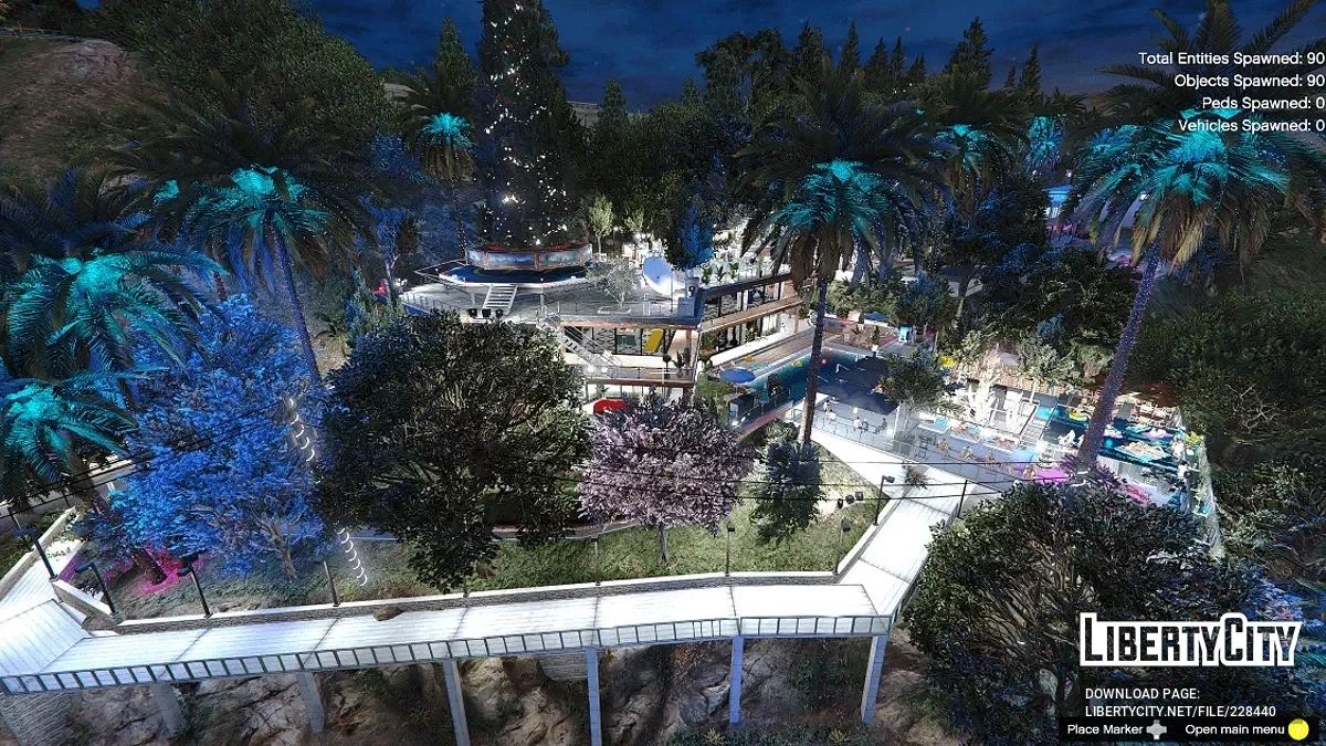Maison de Franklin pour Noël / GTA 5