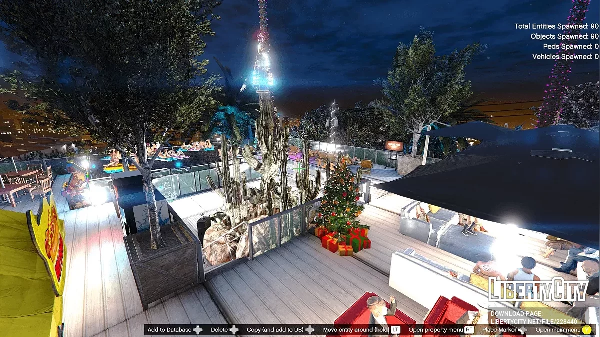 Maison de Franklin pour Noël / GTA 5