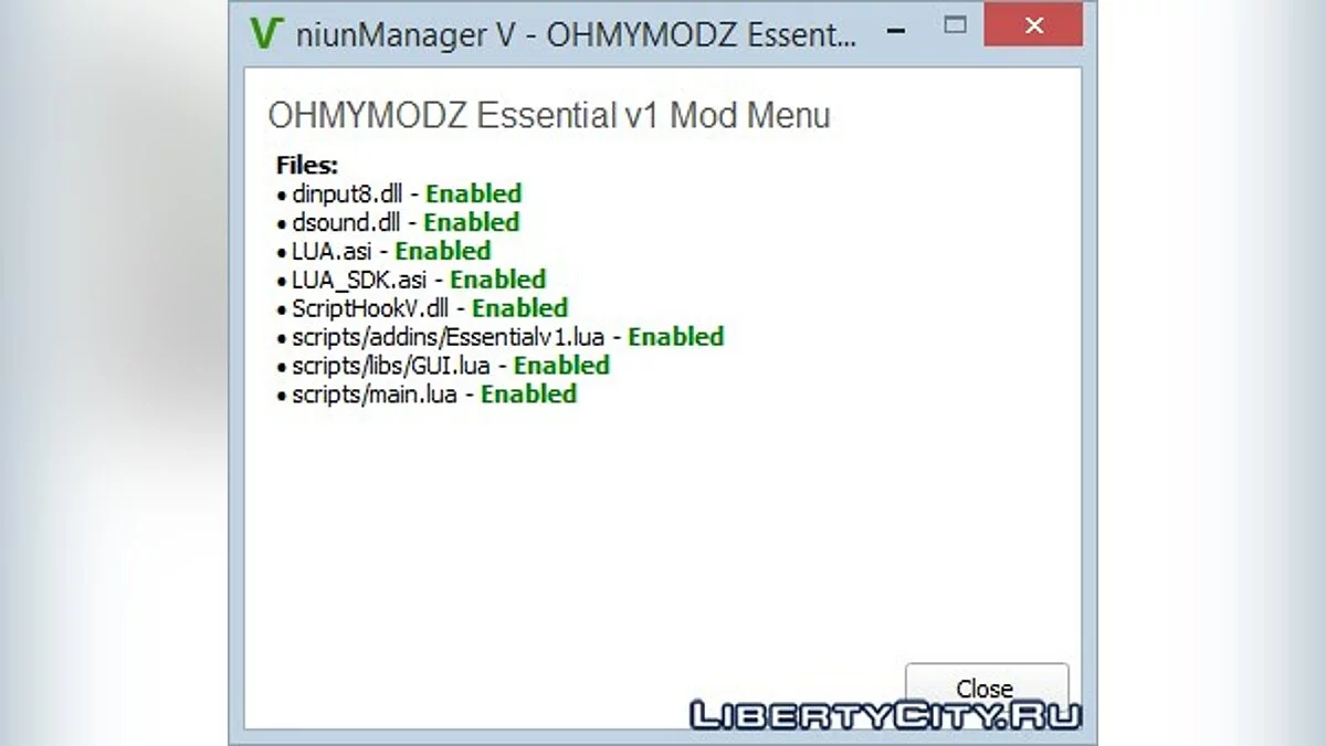 niunManager V 1.1.0 / GTA 5