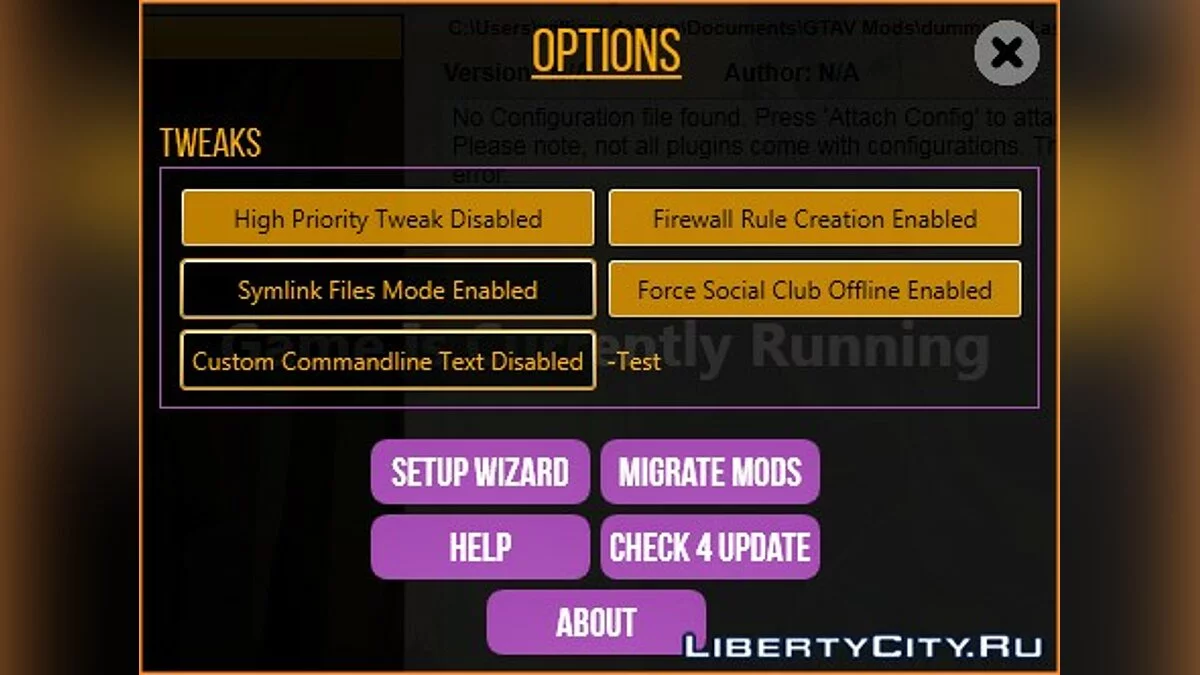 GTA 5 Mod Manager 1.0.5688.9657 / GTA 5