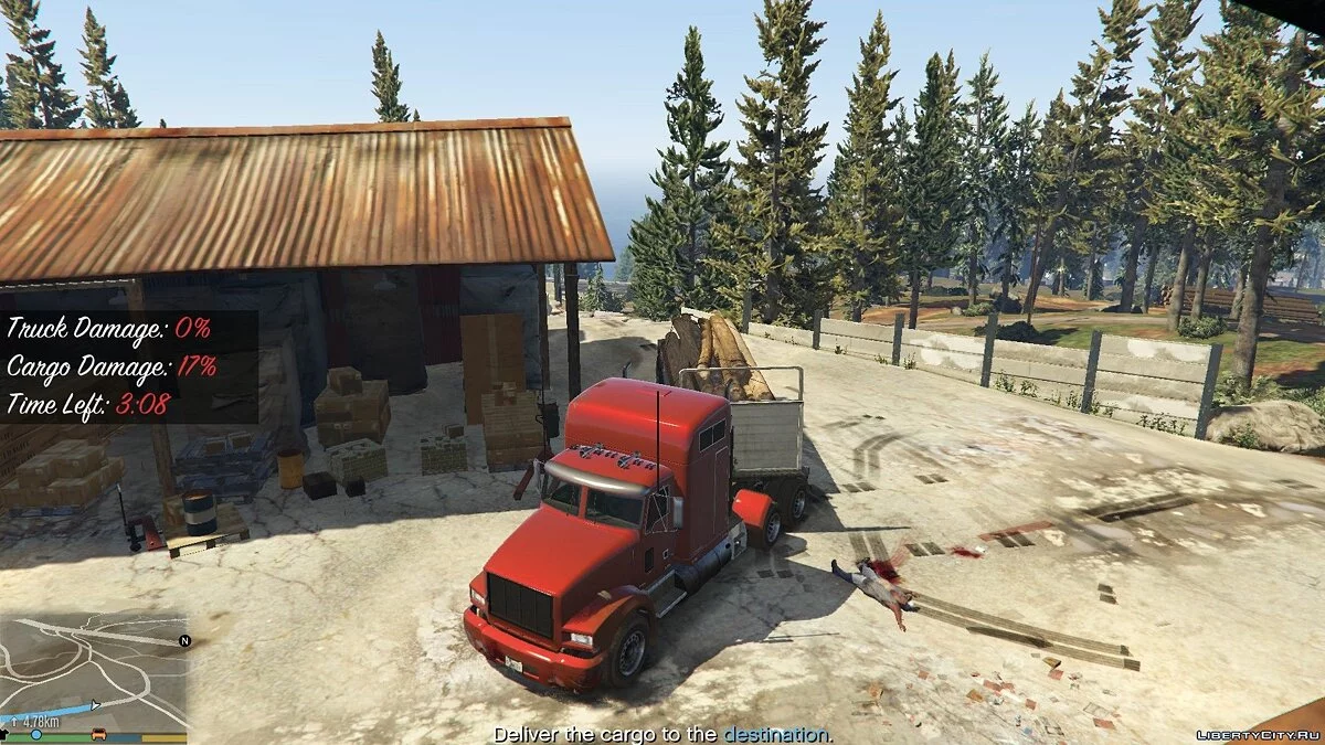 Misiones de Camionero 0.2 / GTA 5