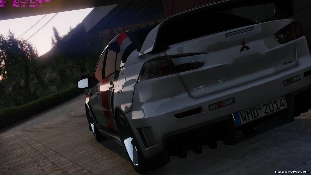 2010 Mitsubishi Lancer EVO X FQ-400 v1.0 / GTA 5