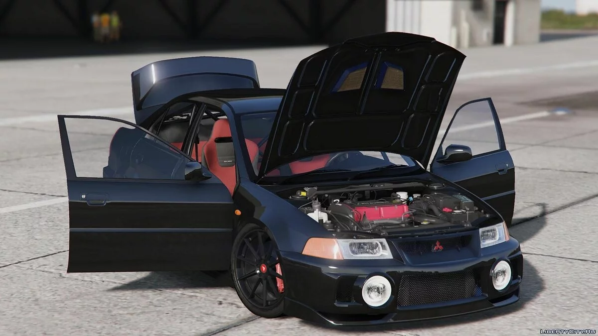Mitsubishi Lancer GSR Evolution VI (CP9A) de 1999 / GTA 5