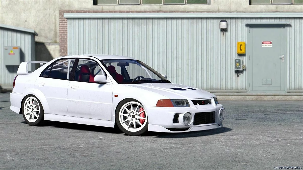 Mitsubishi Lancer GSR Evolution VI (CP9A) de 1999 / GTA 5