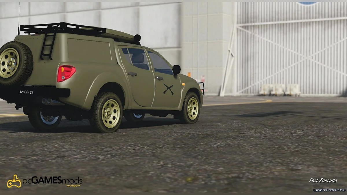 Portuguese Army Mitsubishi [Replace] 1.0 / GTA 5
