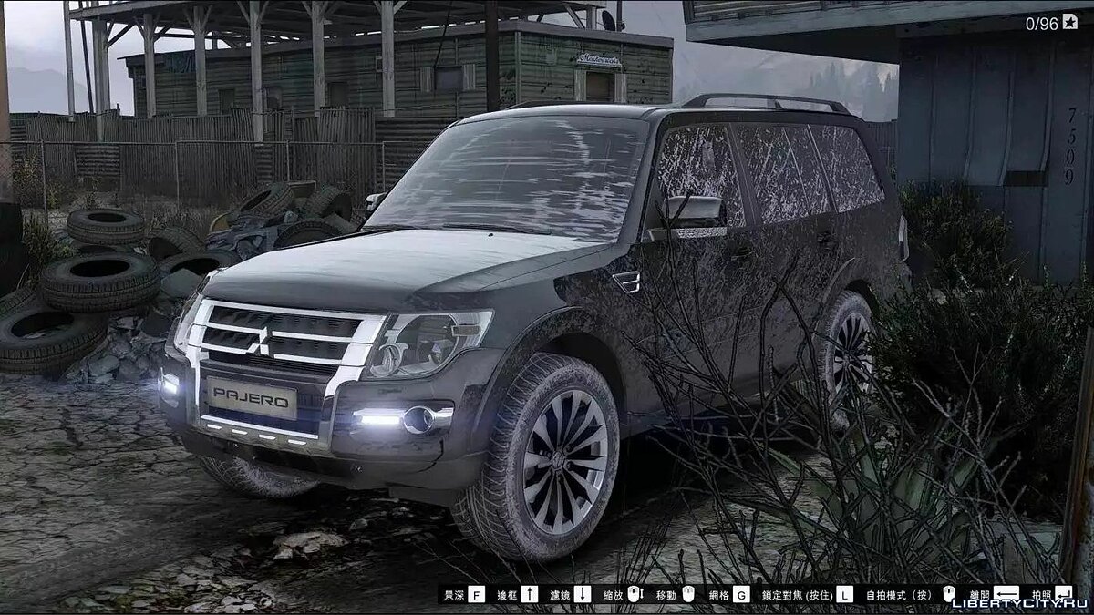 2015 Mitsubishi Pajero [Add-On] 1.0 для GTA 5