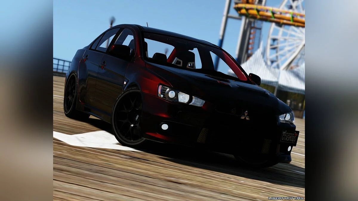 2016 Mitsubishi Lancer Evolution X [Додаток / Заміна | Тюнінг | Висока якість] 1.2 / GTA 5