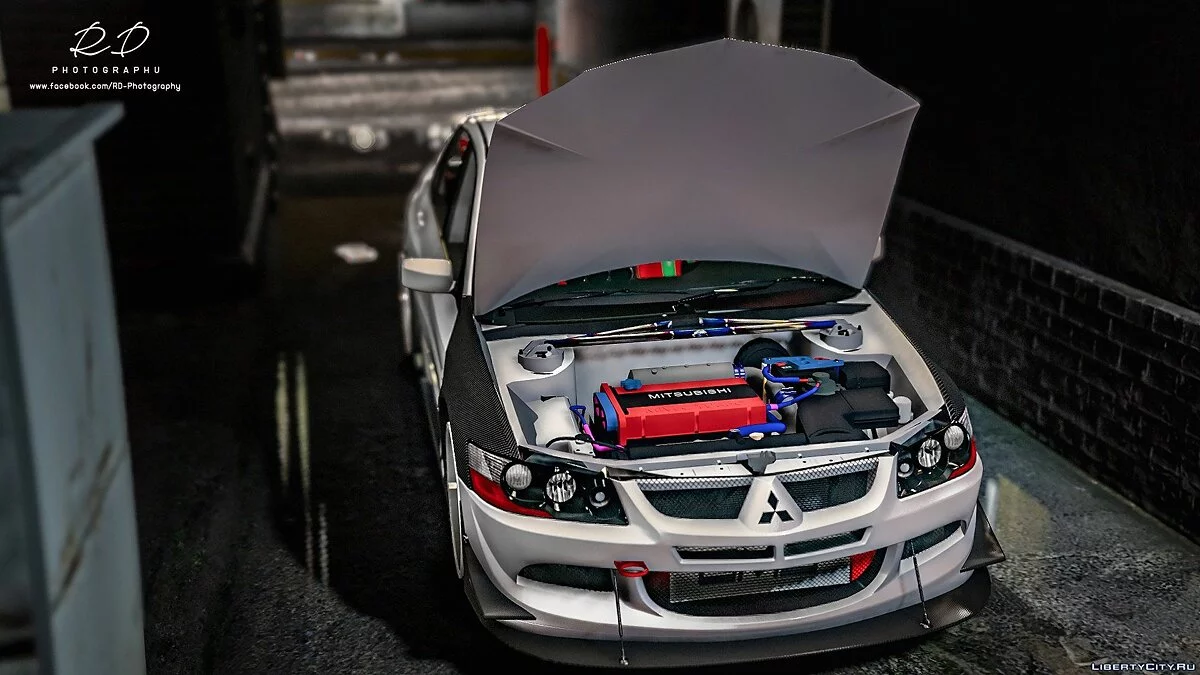 Mitsubishi Lancer EVO 8 [Add-On] 1.0 / GTA 5