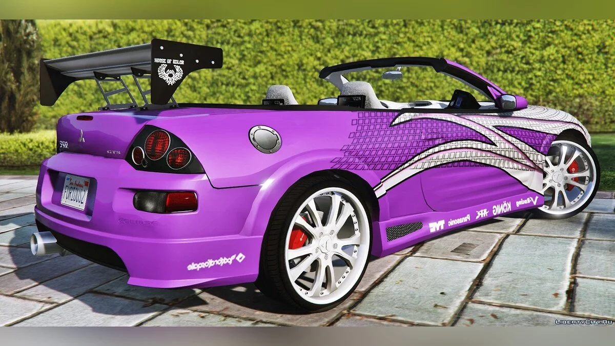 [Edición 2F2F] Mitsubishi Eclipse Spyder GTS 2003 1.0 / GTA 5
