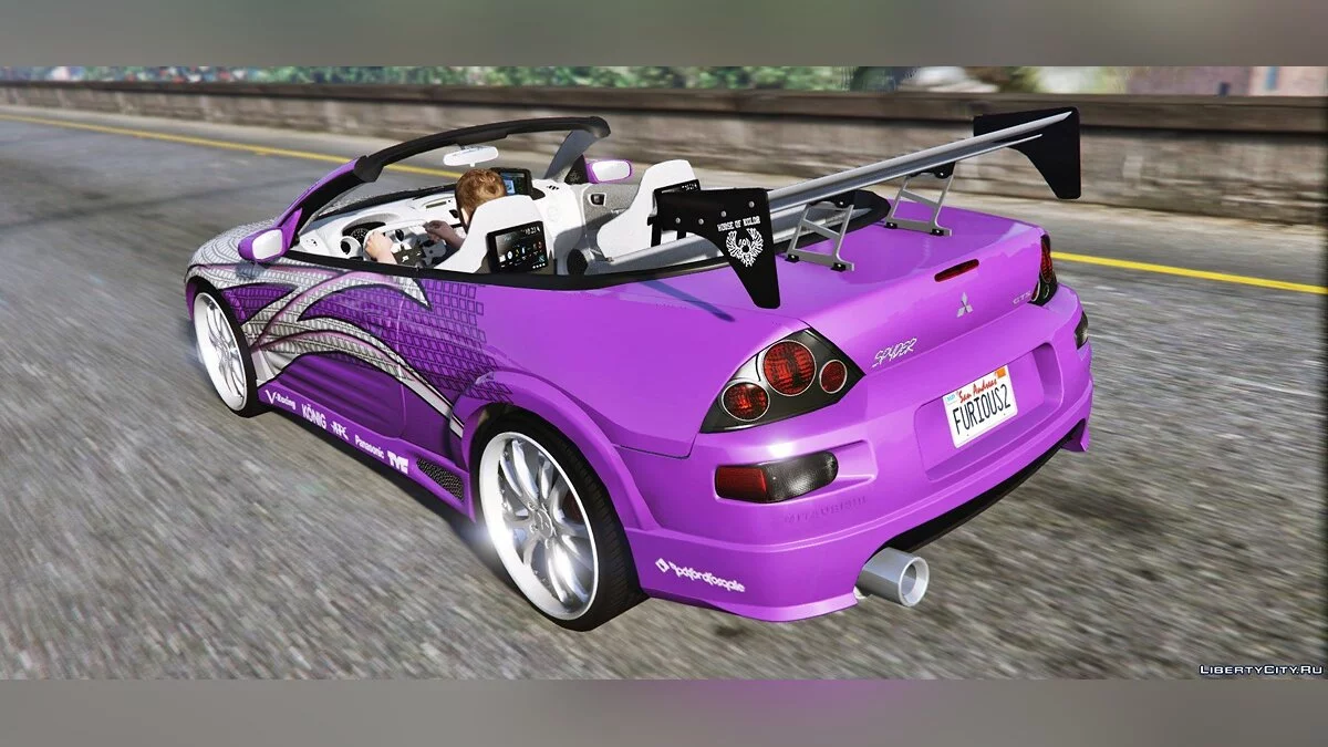 [Edición 2F2F] Mitsubishi Eclipse Spyder GTS 2003 1.0 / GTA 5