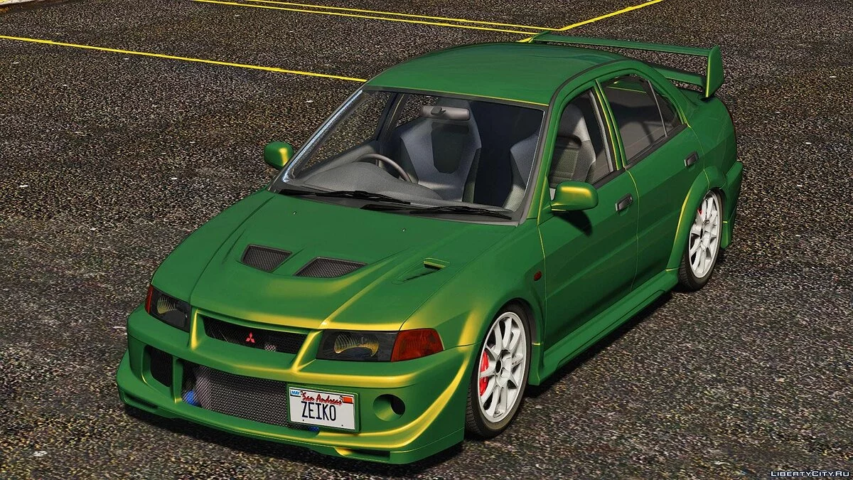 2001 Mitsubishi Lancer Evolution VI (Add-On) v1.0 / GTA 5