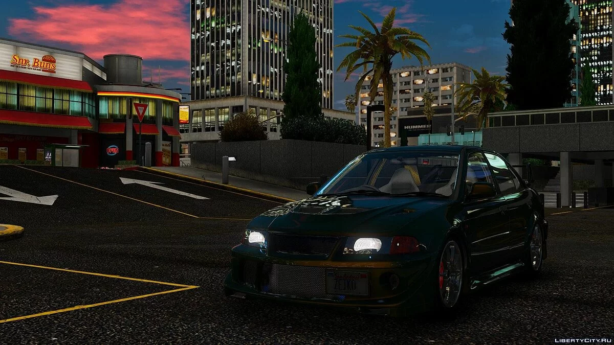 2001 Mitsubishi Lancer Evolution VI (Add-On) v1.0 / GTA 5