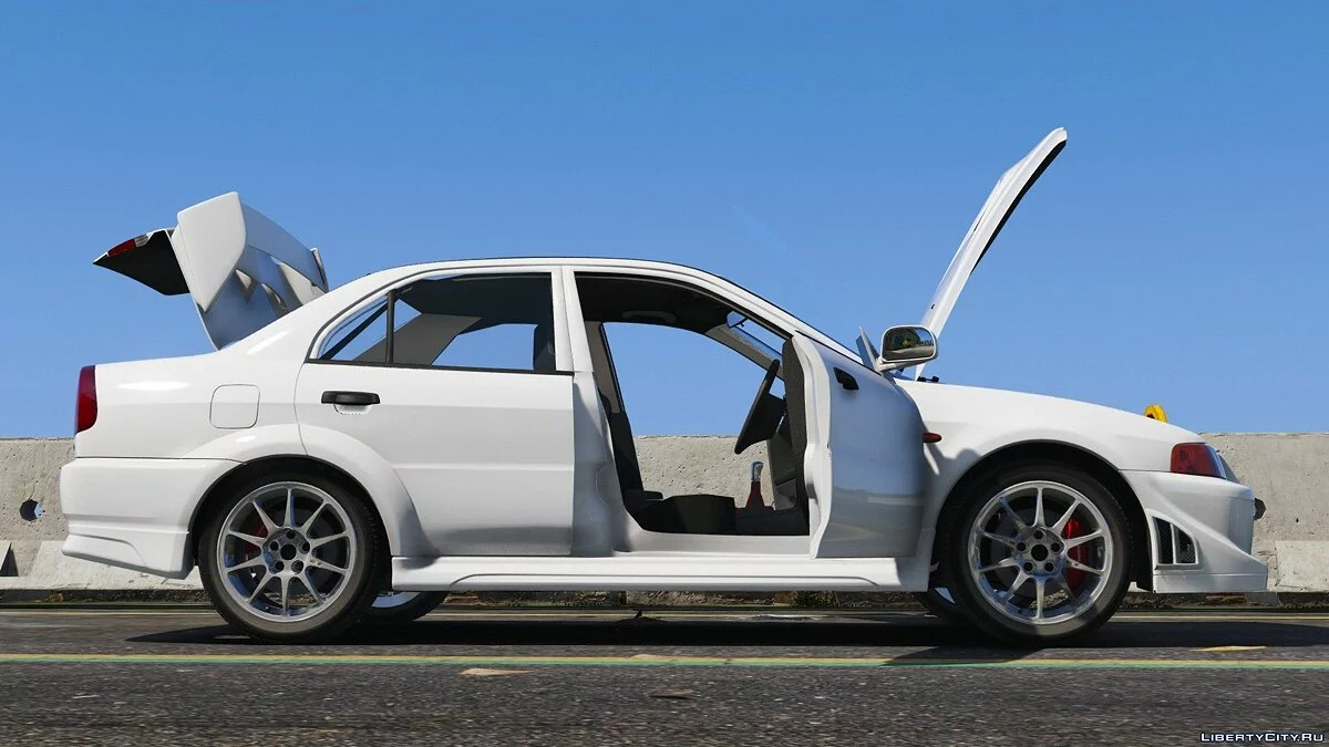 2001 Mitsubishi Lancer Evolution VI (Add-On) v1.0 / GTA 5