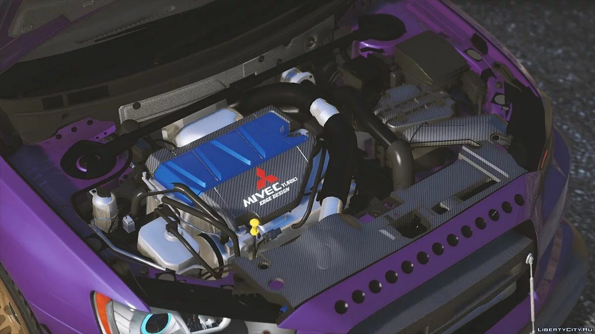 三菱蓝瑟Evo X - AeroX宽体概念车 [替换] / GTA 5