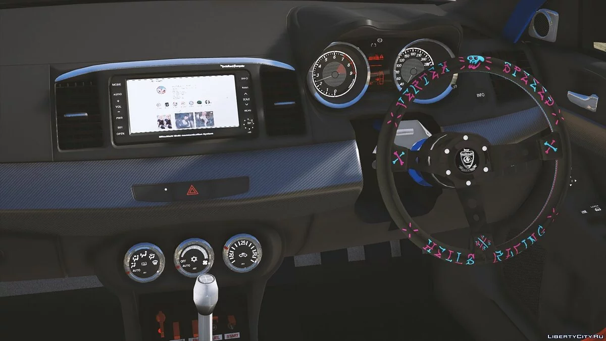 三菱蓝瑟Evo X - AeroX宽体概念车 [替换] / GTA 5