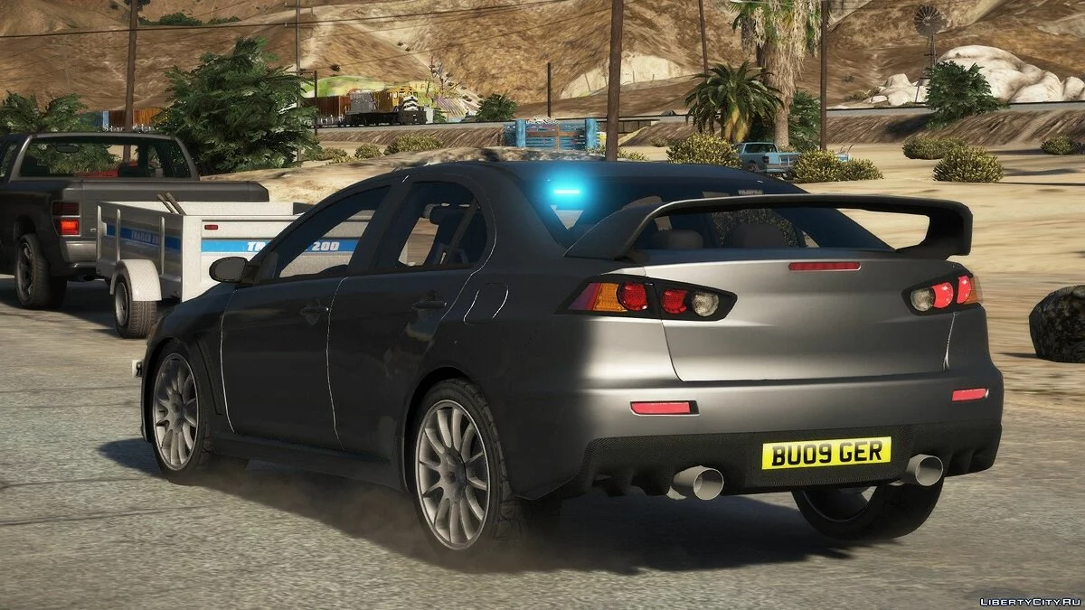 Mitsubishi Evo X Непозначений Поліцейський Автомобіль / GTA 5