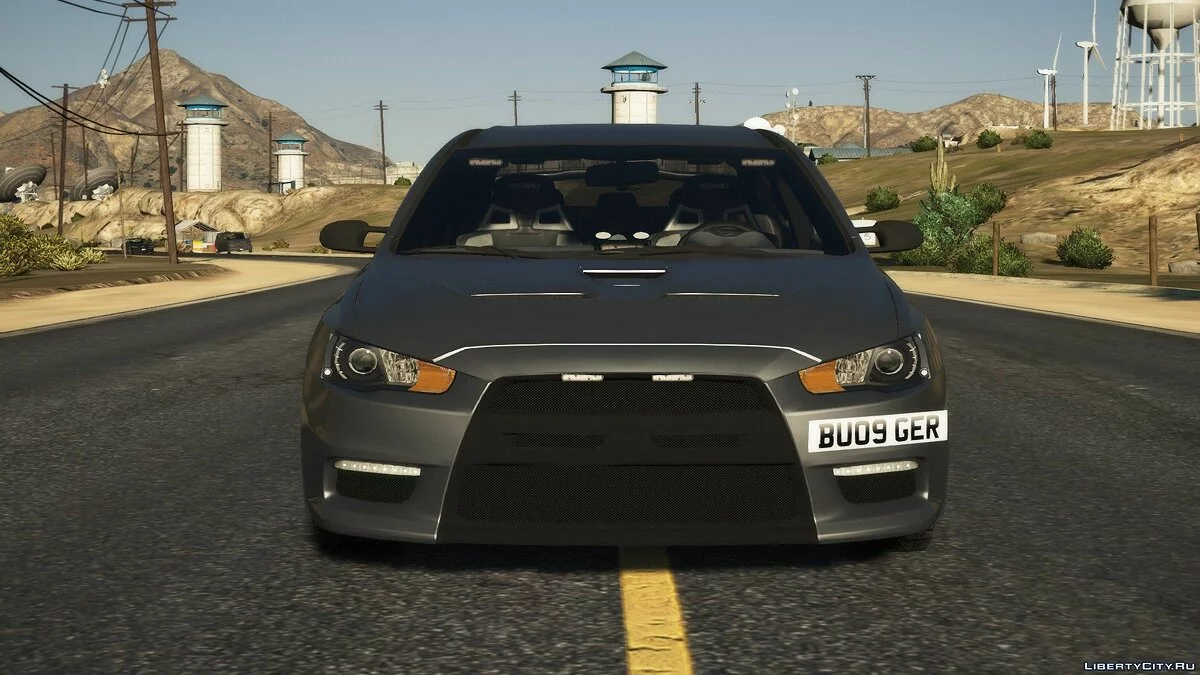 Mitsubishi Evo X Непозначений Поліцейський Автомобіль / GTA 5