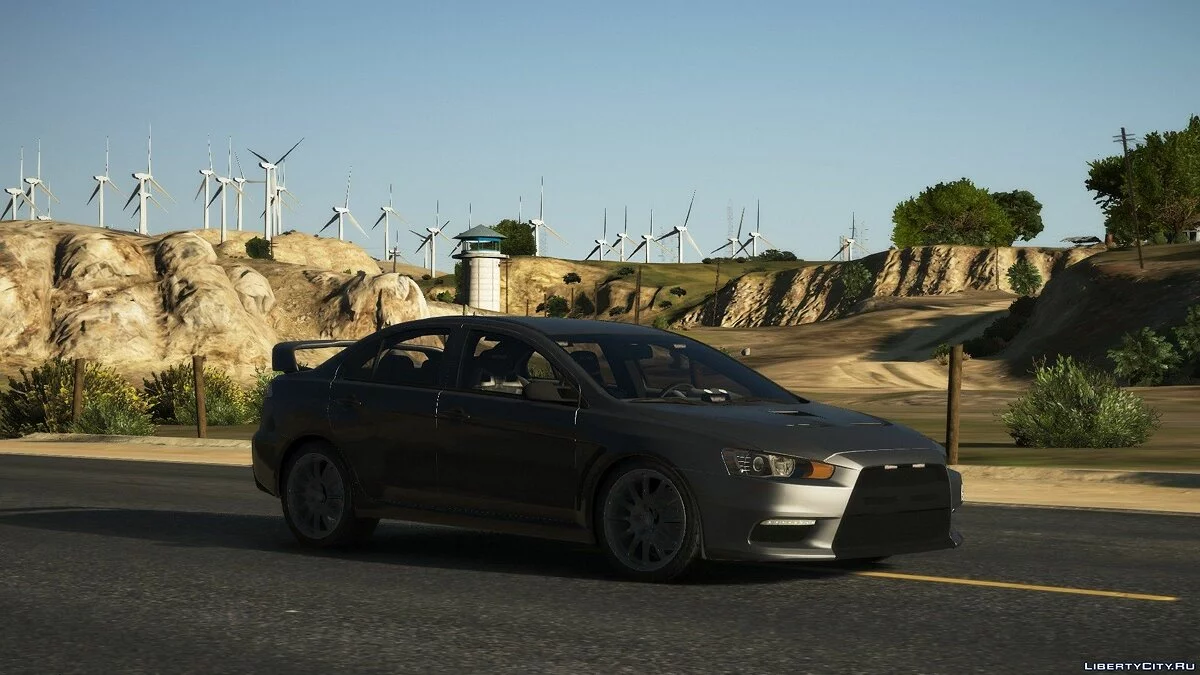 Mitsubishi Evo X Непозначений Поліцейський Автомобіль / GTA 5