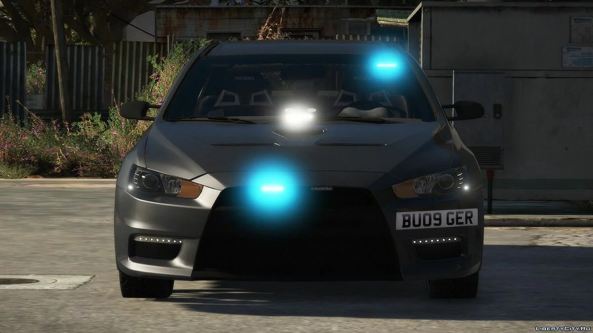 Mitsubishi Evo X Непозначений Поліцейський Автомобіль / GTA 5