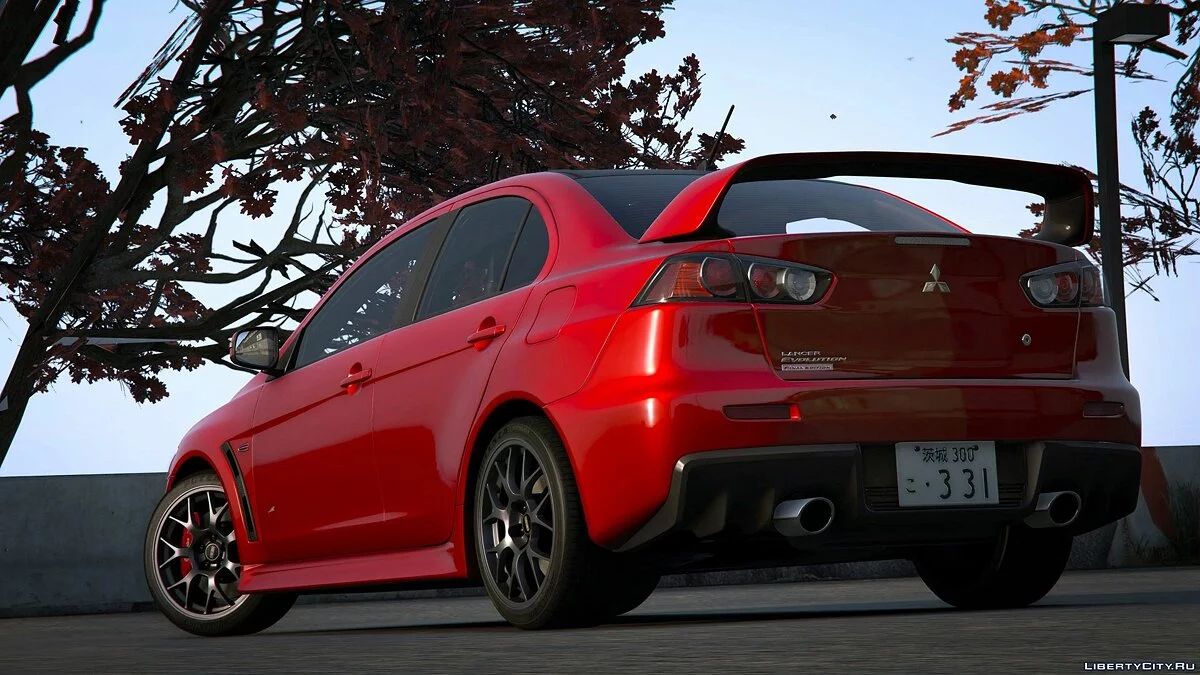 Mitsubishi Lancer Evolution X (CZ4A) (Varis | Team Orange) [Add-On | Vorlage] 1.0 / GTA 5
