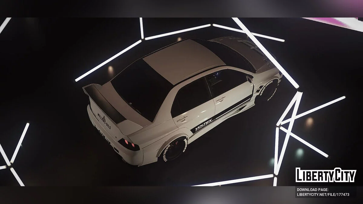 Mitsubishi Lancer Evolution IX Voltex v1.3 / GTA 5