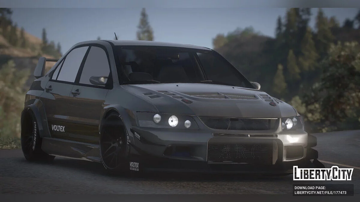 Mitsubishi Lancer Evolution IX Voltex v1.3 / GTA 5
