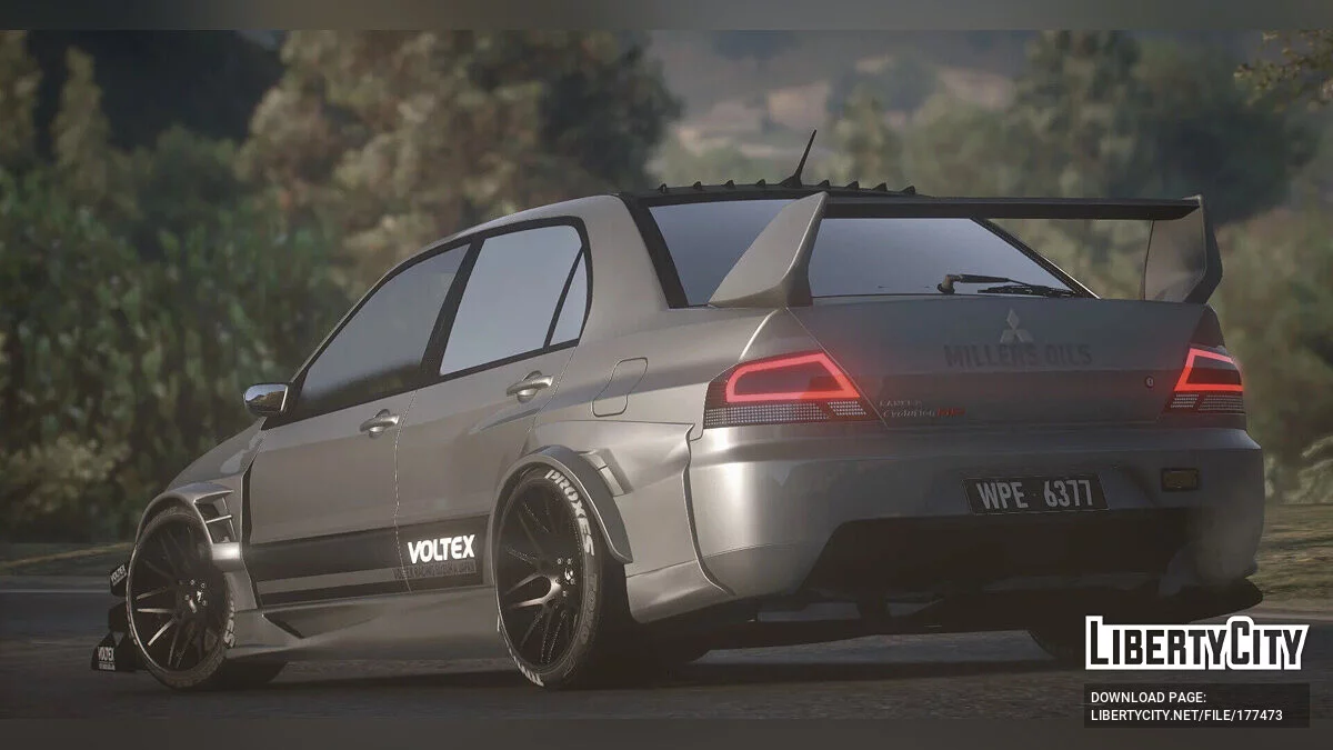 Mitsubishi Lancer Evolution IX Voltex v1.3 / GTA 5
