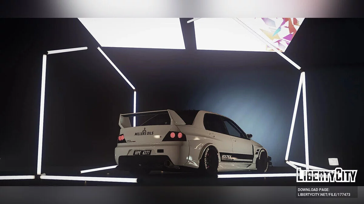 Mitsubishi Lancer Evolution IX Voltex v1.3 / GTA 5