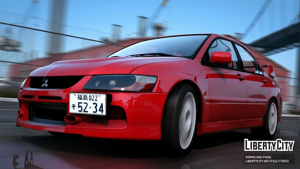 Mitsubishi Lancer Evolution IX 2005 1.2 / GTA 5