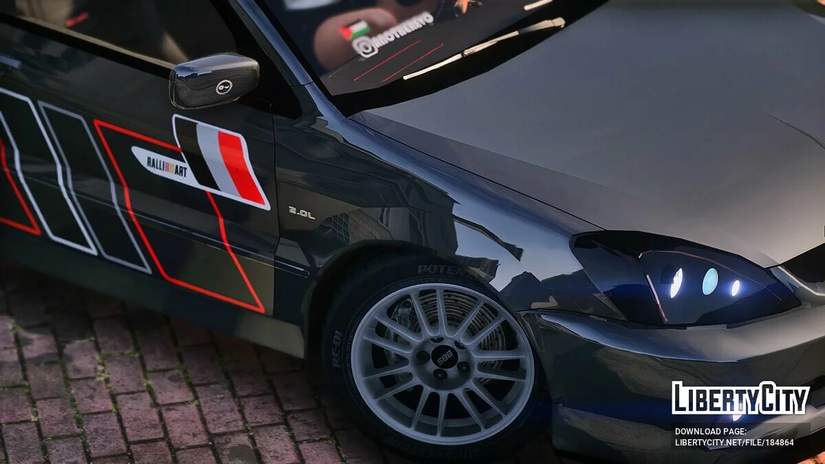 2007 Mitsubishi Lancer GLX RALLIART v1 / GTA 5