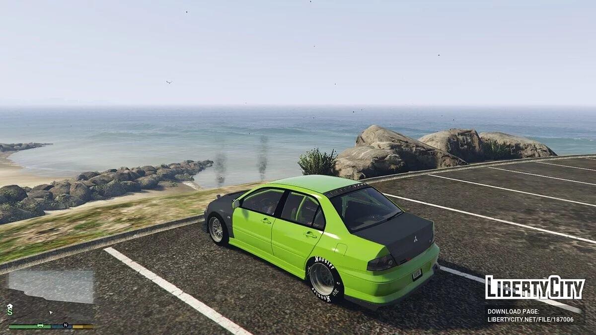 Mitsubishi Lancer Evolution 9 Drag / جي تي أي 5