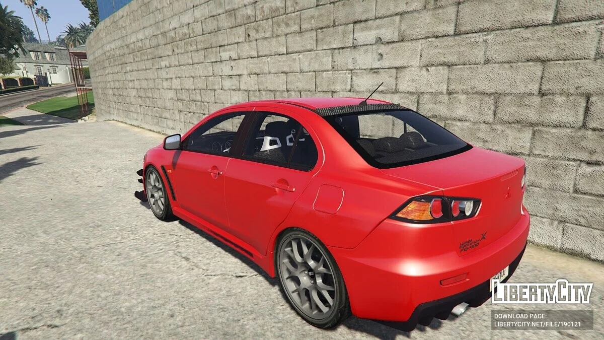 Mitsubishi Lancer Evolution X / GTA 5