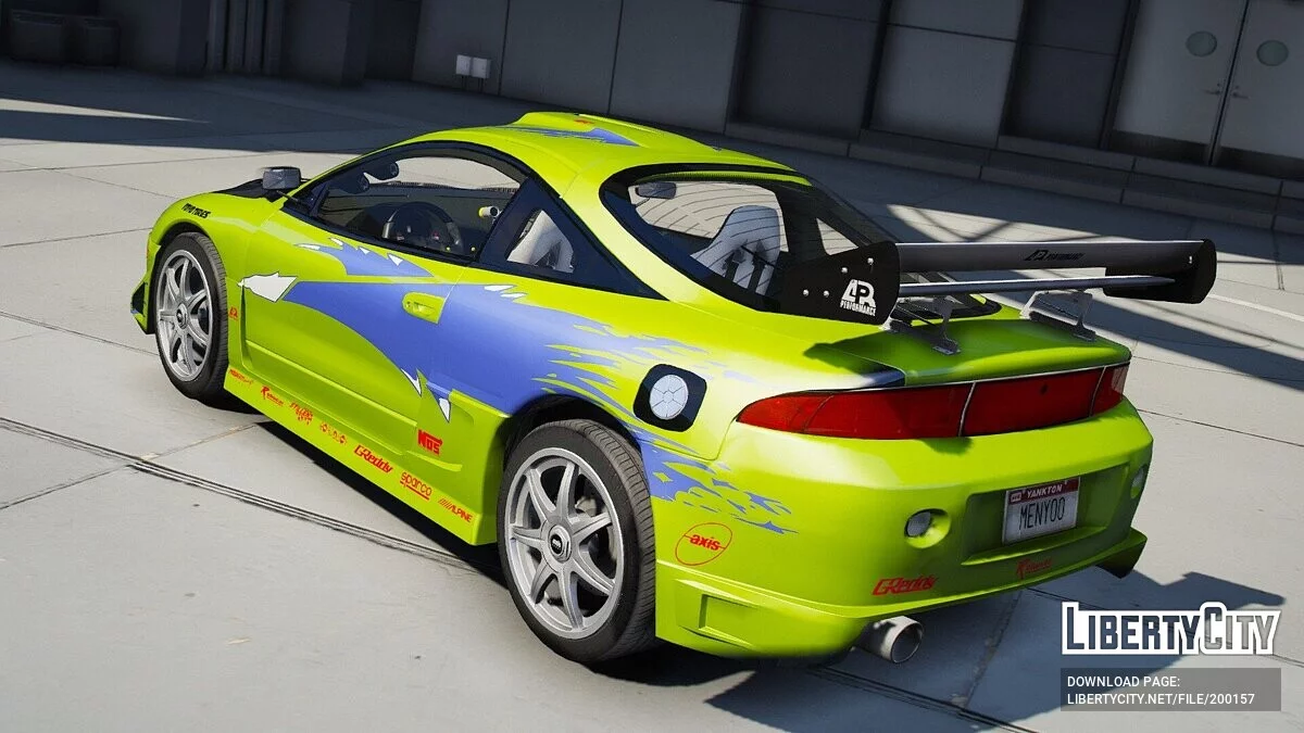 Mitsubishi Eclipse Fast and the Furious / GTA 5