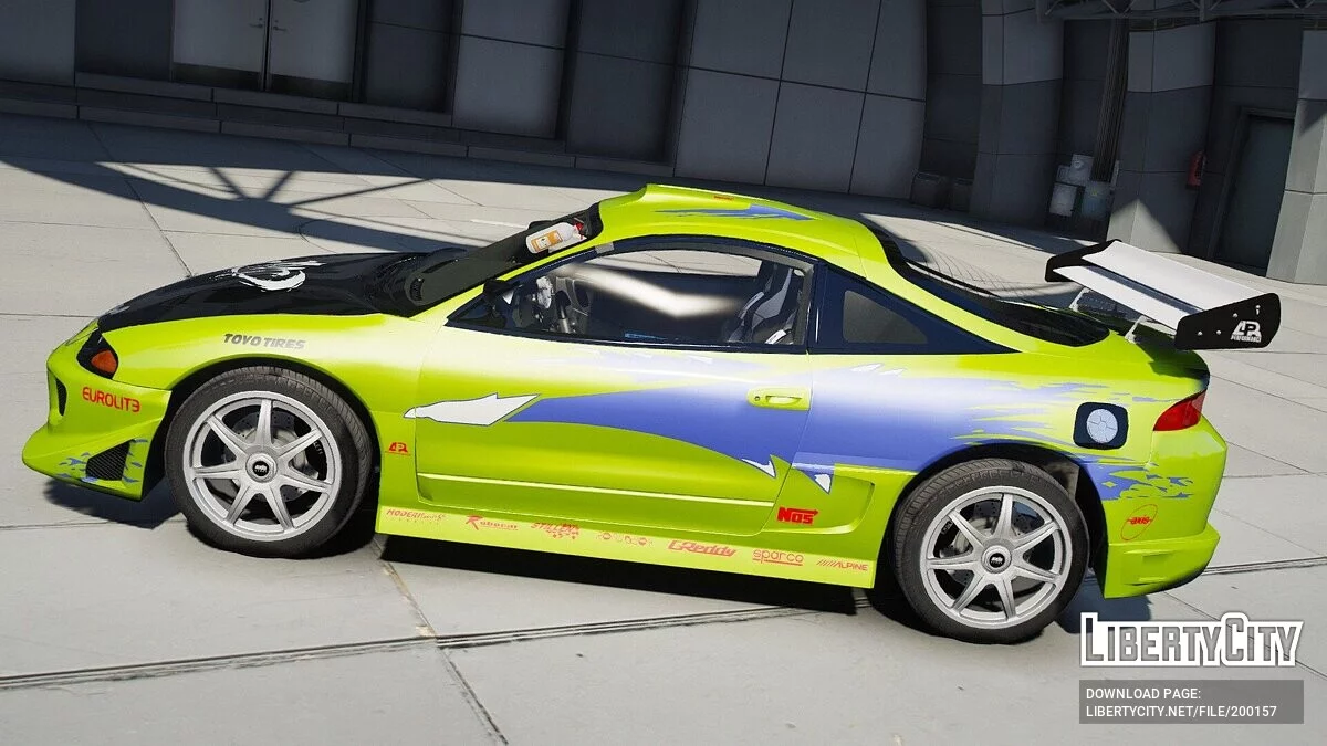 Mitsubishi Eclipse Fast and the Furious / GTA 5
