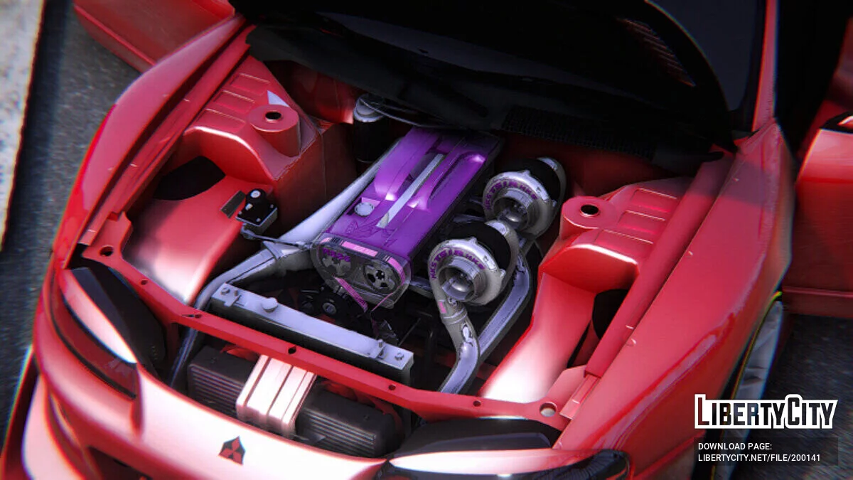 Mitsubishi Eclipse Twin Turbo Race Edition / GTA 5