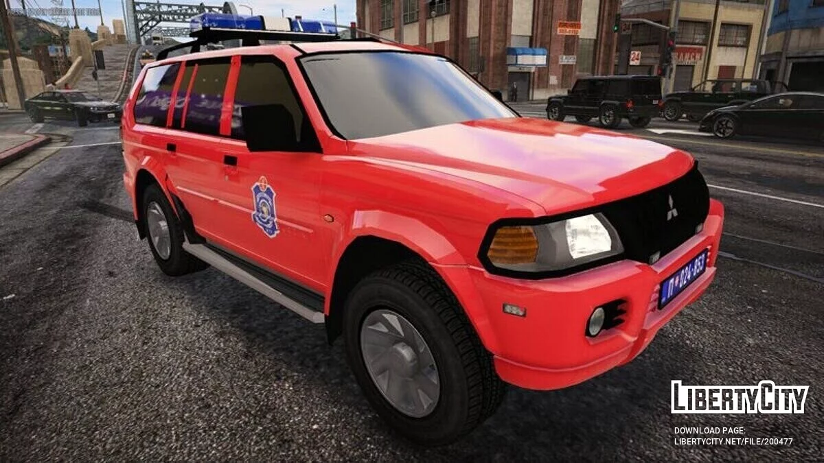Mitsubishi Pajero - Рятувальна бригада / GTA 5