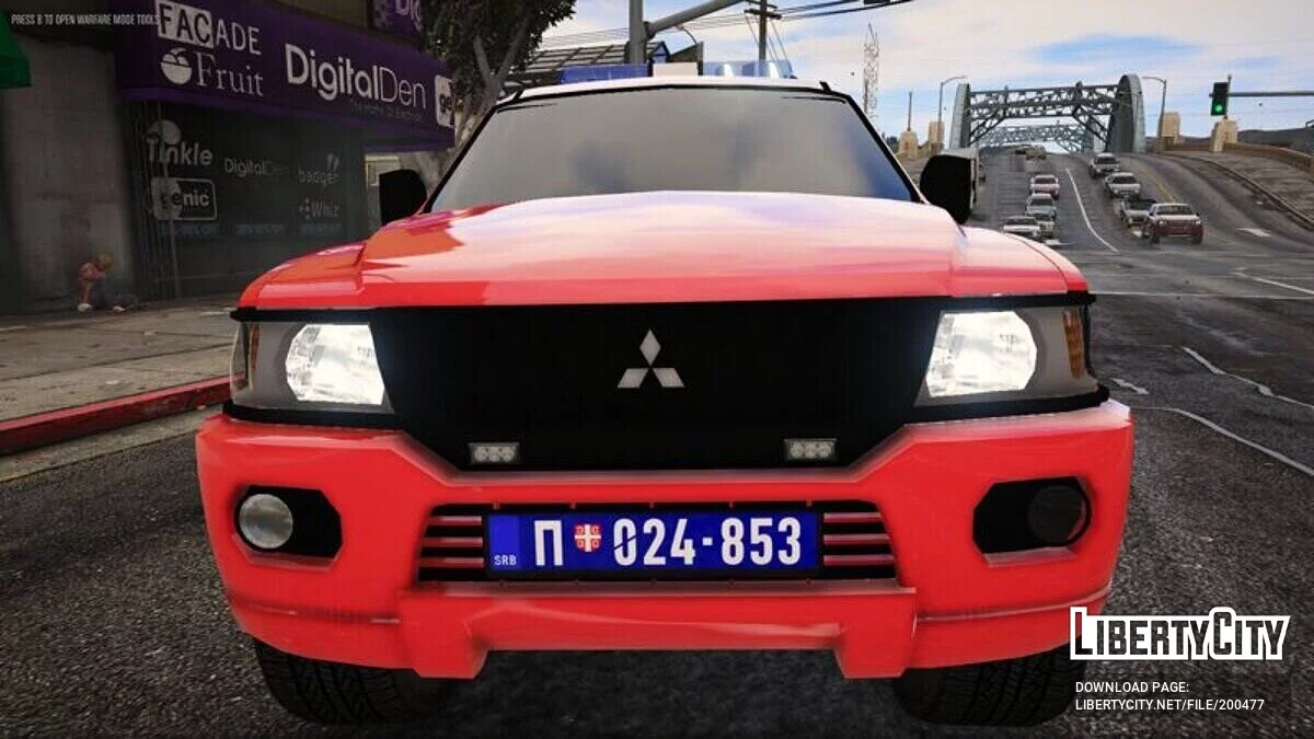 Mitsubishi Pajero - Рятувальна бригада / GTA 5
