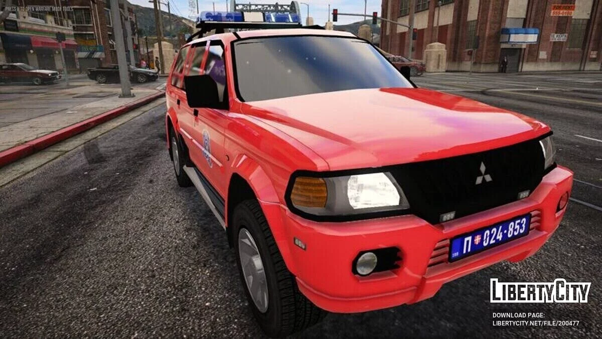Mitsubishi Pajero - Рятувальна бригада / GTA 5