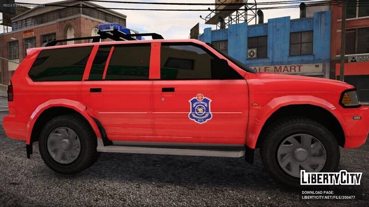 Mitsubishi Pajero - Рятувальна бригада / GTA 5