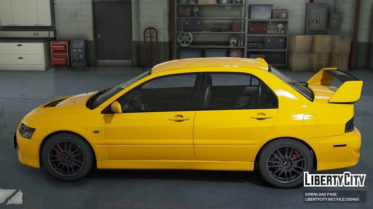 Mitsubishi Lancer Evolution IX MR / GTA 5