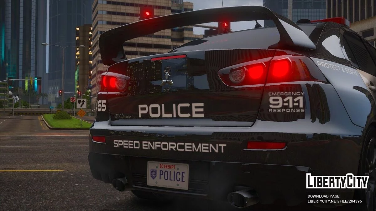 2008 Mitsubishi Lancer Evolution X SCPD v1.0 / GTA 5