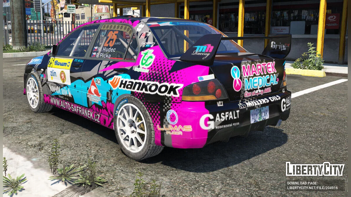 Mitsubishi Lancer Evo IX R4 v1.0 / GTA 5